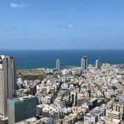 Penthouse for sale in a luxury tower on Rothschild Boulevard