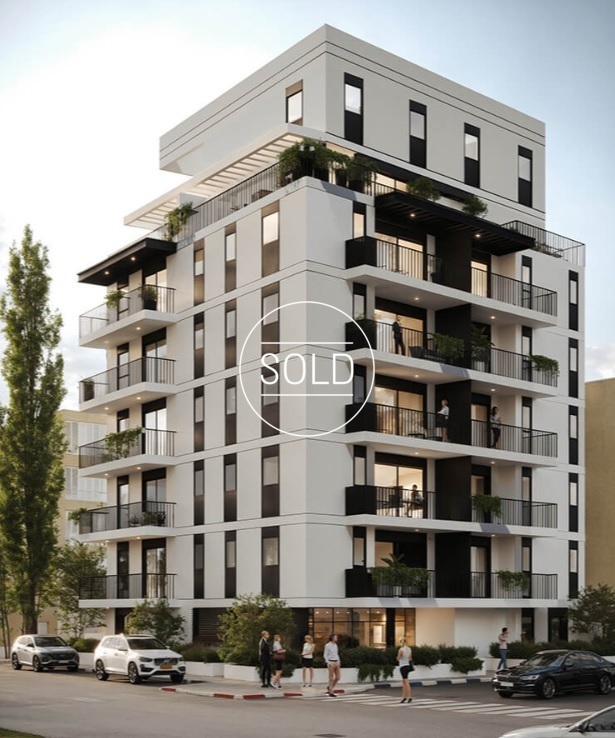 For sale 3 room apartment in new project near Ibn Gvirol Tel Aviv