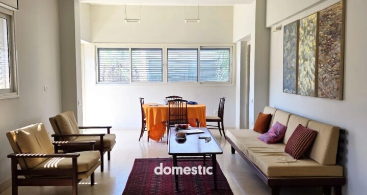 Spacious 3 room apartment for sale steps from Gordon Beach Tel Aviv