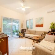 Charming garden apartment for sale in the Old North Tel Aviv